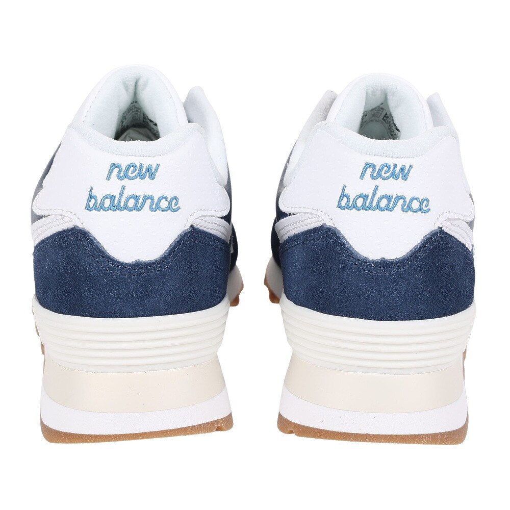 ニューバランス（new balance）（レディース）スニーカー 574 ネイビー ブルー U574BU2D スポーツ カジュアル シューズ デイリーユース 日常履き タウン