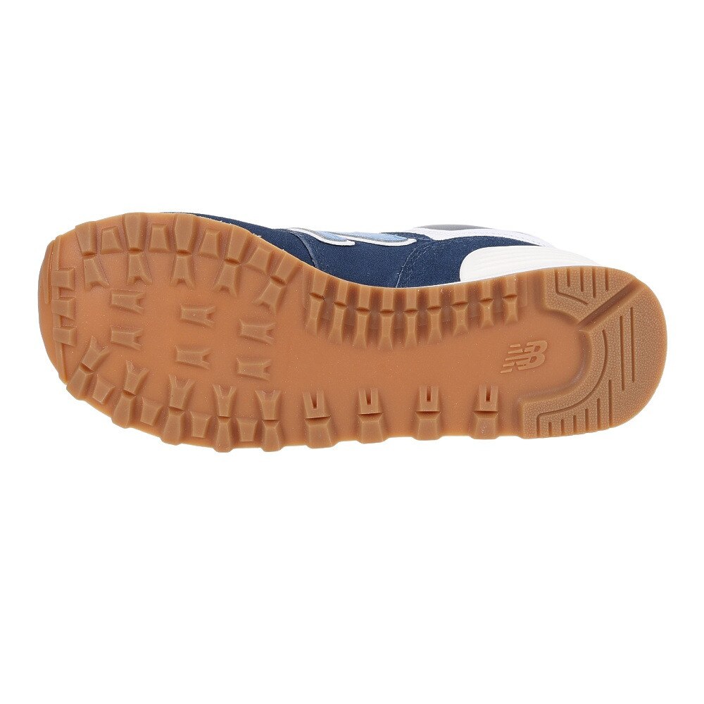 ニューバランス（new balance）（レディース）スニーカー 574 ネイビー ブルー U574BU2D スポーツ カジュアル シューズ デイリーユース 日常履き タウン