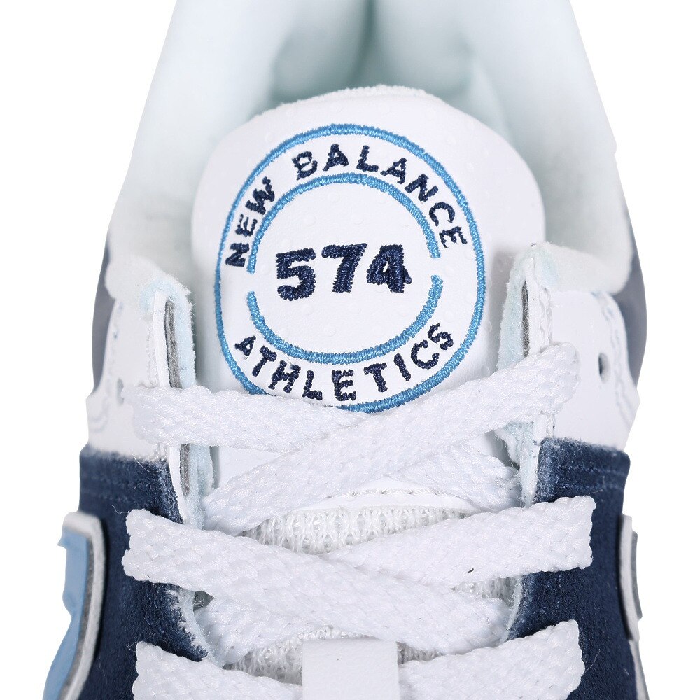 ニューバランス（new balance）（レディース）スニーカー 574 ネイビー ブルー U574BU2D スポーツ カジュアル シューズ デイリーユース 日常履き タウン