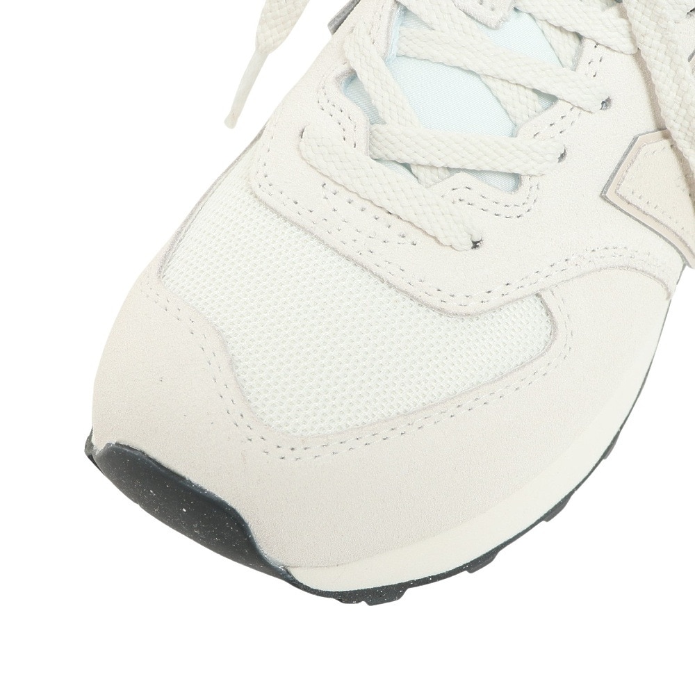 ニューバランス（new balance）（レディース）スニーカー 574 OF2 オフホワイト U574OF2D スポーツ タウン シューズ スエード 普段履き カジュアル 登校 通勤