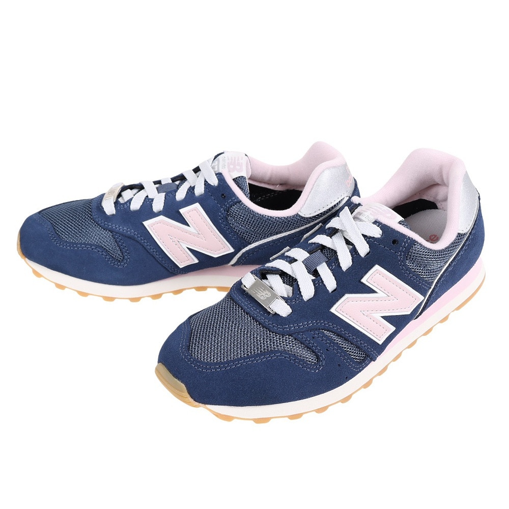 ニューバランス（new balance）（レディース）スニーカー WL373 ネイビー ピンク WL373OA2B スポーツ シューズ ランニング  タウンユース 普段履き