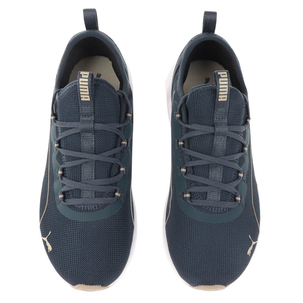 プーマ（PUMA）（レディース）スニーカー ソフトライド フィネス スポーツ ネイビー 37888501 ランニング ウォーキング シューズ 日常履き クッション性