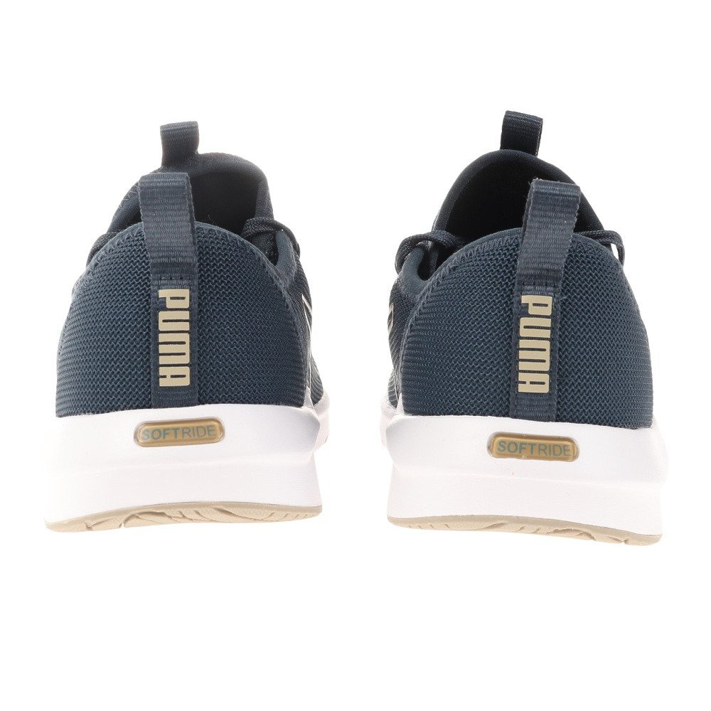 プーマ（PUMA）（レディース）スニーカー ソフトライド フィネス スポーツ ネイビー 37888501 ランニング ウォーキング シューズ 日常履き クッション性