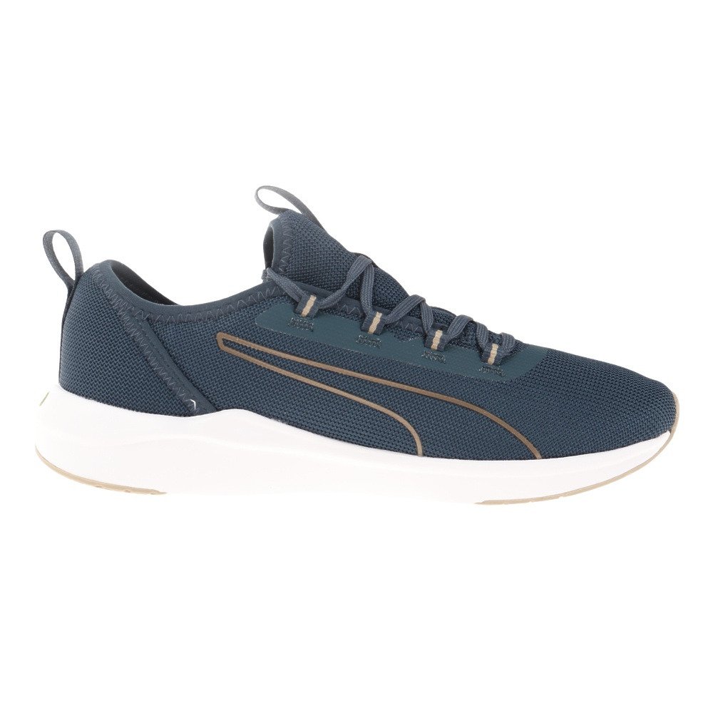 プーマ（PUMA）（レディース）スニーカー ソフトライド フィネス スポーツ ネイビー 37888501 ランニング ウォーキング シューズ 日常履き クッション性