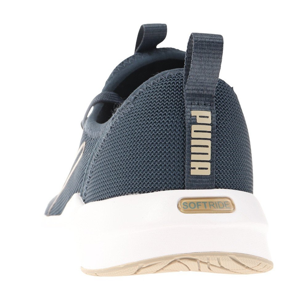 プーマ（PUMA）（レディース）スニーカー ソフトライド フィネス スポーツ ネイビー 37888501 ランニング ウォーキング シューズ 日常履き クッション性