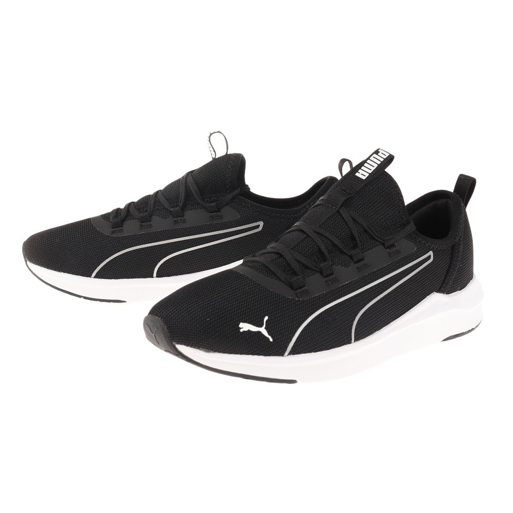 プーマ（PUMA）（レディース）スニーカー ソフトライド フィネス スポーツ ブラック 37888502 ランニング フィットネス ウォーキング  シューズ 日常履き スポーツ用品はスーパースポーツゼビオ