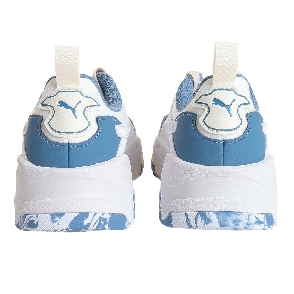 プーマ（PUMA）（レディース）スニーカー トリニティ ベター ホワイト ブルー 38929001 スポーツ ウォーキング シューズ タウン 普段使い 厚底