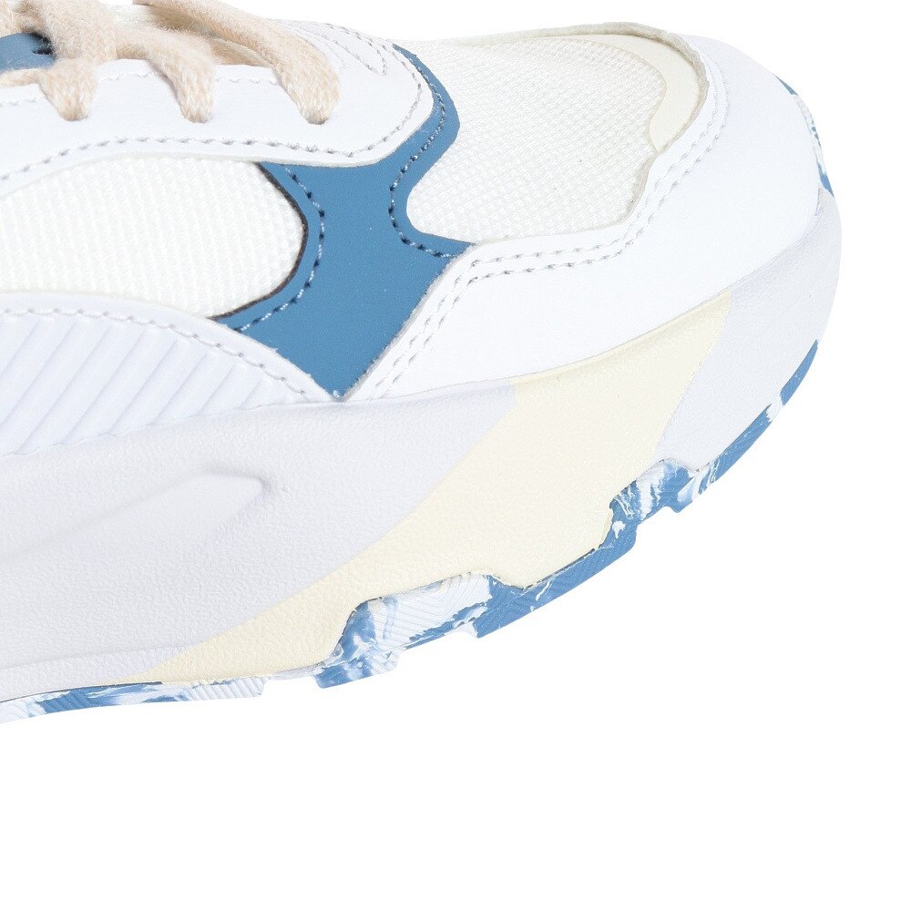 プーマ（PUMA）（レディース）スニーカー トリニティ ベター ホワイト ブルー 38929001 スポーツ ウォーキング シューズ タウン 普段使い 厚底