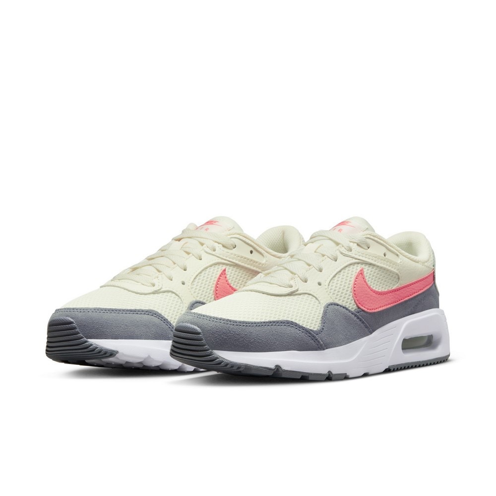 ナイキ（NIKE）（レディース）スニーカー WMNS エア マックス SC ホワイト CW4554-114 スポーツ カジュアル シューズ タウン  日常履き デイリーユース