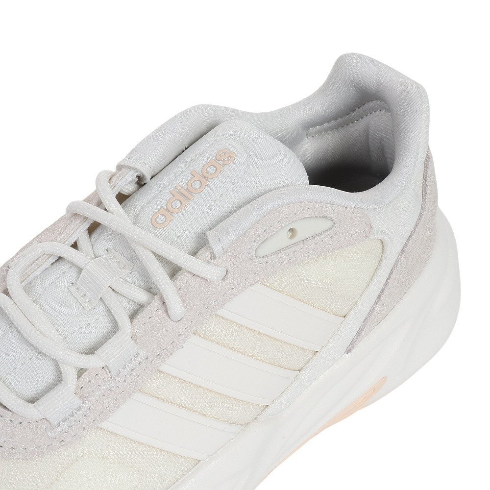 アディダス（adidas）（レディース）スニーカー アボゼル W 白 しろ シロ ホワイト GX1727 シューズ スポーツ カジュアル 厚底 反発 ランニング 普段履き