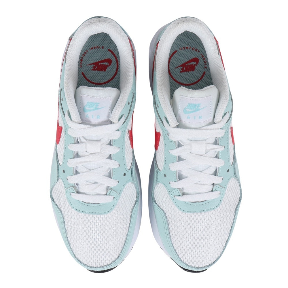 ナイキ（NIKE）（レディース）スニーカー エア マックス SC ホワイト CW4554-115 スポーツ カジュアル シューズ タウン 日常履き 軽量 耐久性 シンプル