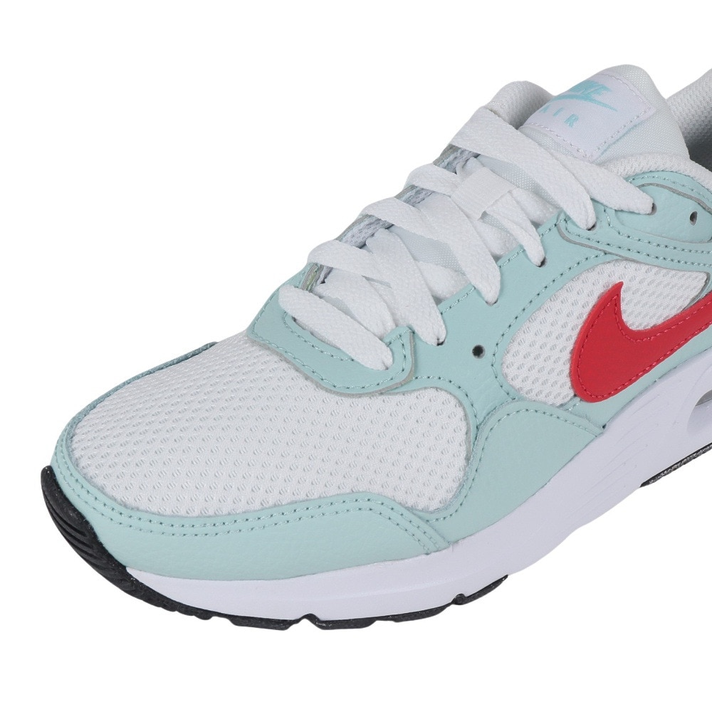 ナイキ（NIKE）（レディース）スニーカー エア マックス SC ホワイト CW4554-115 スポーツ カジュアル シューズ タウン 日常履き 軽量 耐久性 シンプル