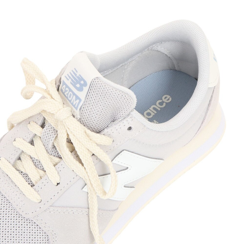 ニューバランス（new balance）（レディース）スニーカー 420 WL420M GG B ライトグレー スポーツ カジュアル シューズ タウン 通勤 安定性 耐久性