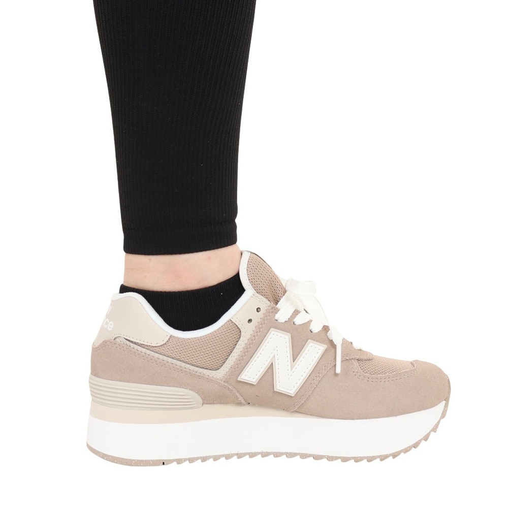 ニューバランス（new balance）574+ WL574ZSMB ベージュ