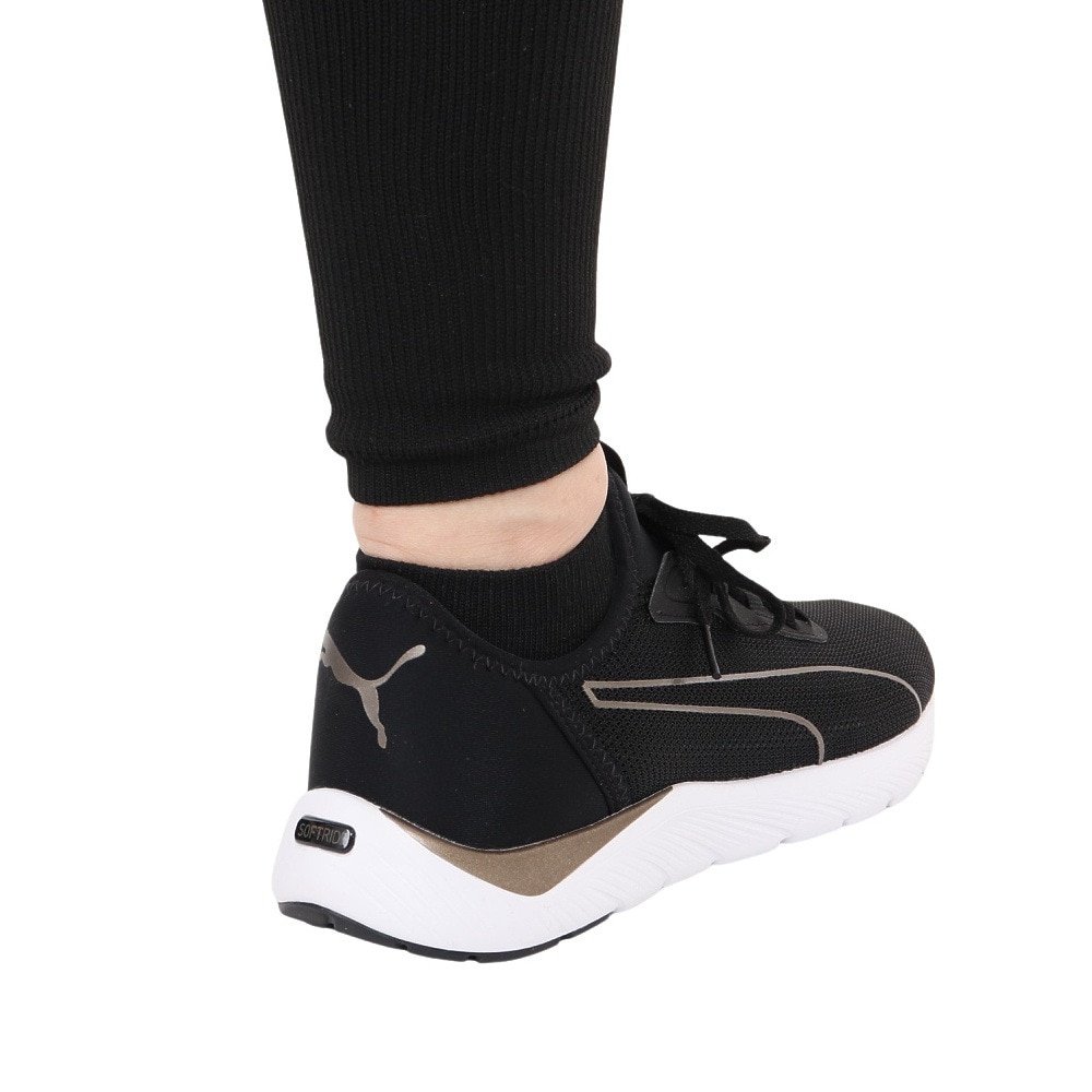プーマ（PUMA）（レディース）スニーカー ソフトライド レミフェム ブラック 37937801 スポーツ ランニングシューズ クッション性 軽量 通気性