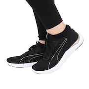 プーマ(PUMA)(レディース)スニーカー ソフトライド レミフェム ブラック 37937801 スポーツ ランニングシューズ クッション性 軽量 通気性