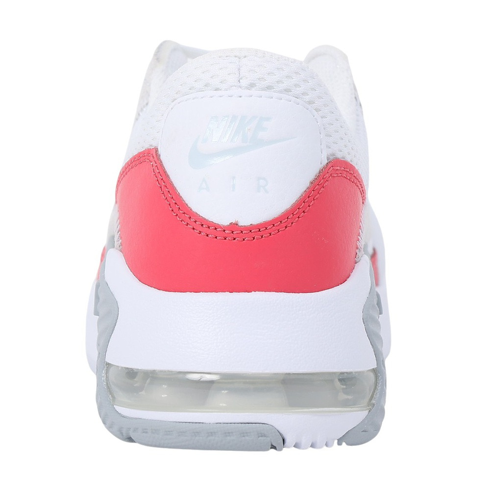 ナイキ（NIKE）（レディース）スニーカー エアマックスエクシー ホワイト ピンク CD5432-132 スポーツシューズ 軽量 快適 耐久性 シンプル タウン 