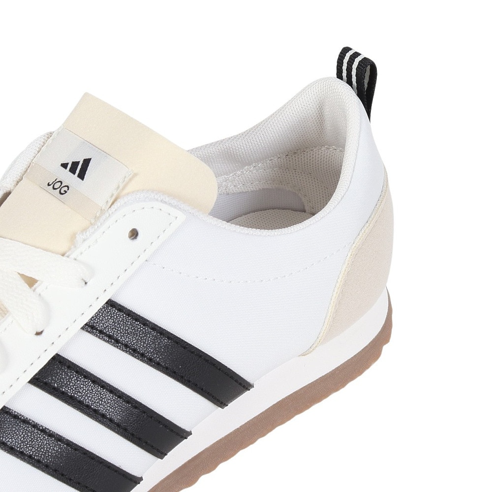 アディダス（adidas）（レディース）スニーカー VSジョグ2.0 パールホワイト JI2436 カジュアル スポーツシューズ ランニング タウン  街履き 日常履き 旅行 | スポーツ用品はスーパースポーツゼビオ