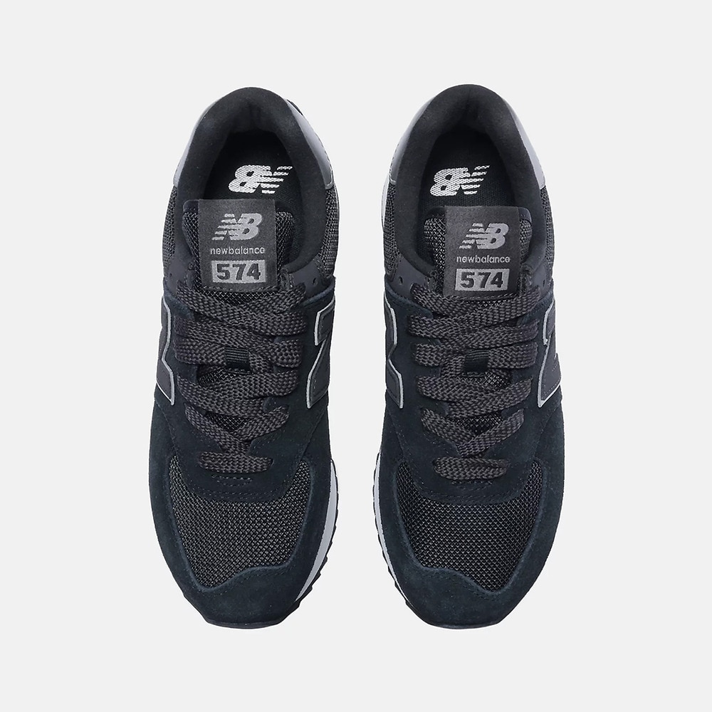 ニューバランス（new balance）（レディース）スニーカー スポーツシューズ 574+ ブラック WL574ZNJB カジュアルシューズ