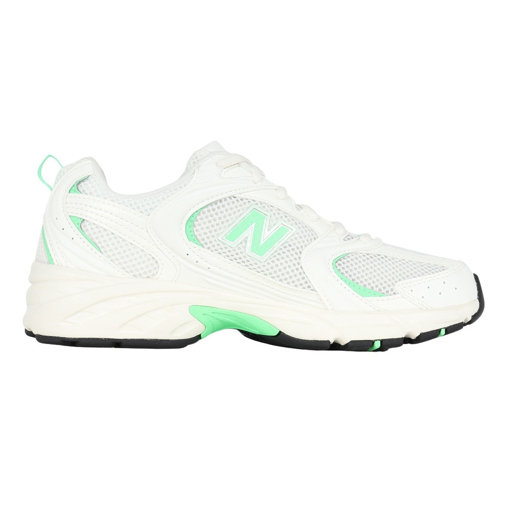 ニューバランス（new balance）（レディース）スニーカー スポーツシューズ 530 ホワイト グリーン U530CSID スポーツ カジュアルシューズ