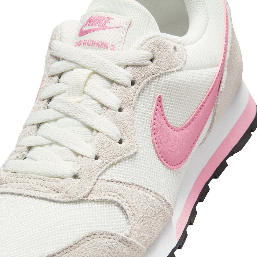 ナイキ（NIKE）（レディース）スニーカー スポーツシューズ MD ランナー 2 ホワイト ピンク 749869-106 スポーツ カジュアル シューズ