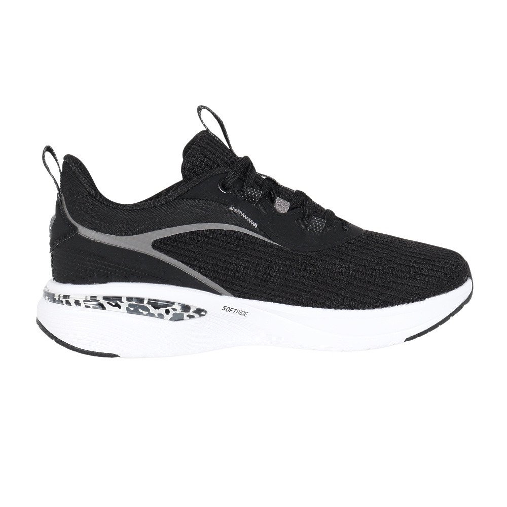 プーマ（PUMA）（レディース）スニーカー スポーツシューズ ソフトライド チャーム アニマル ブラック 31296701 カジュアルシューズ