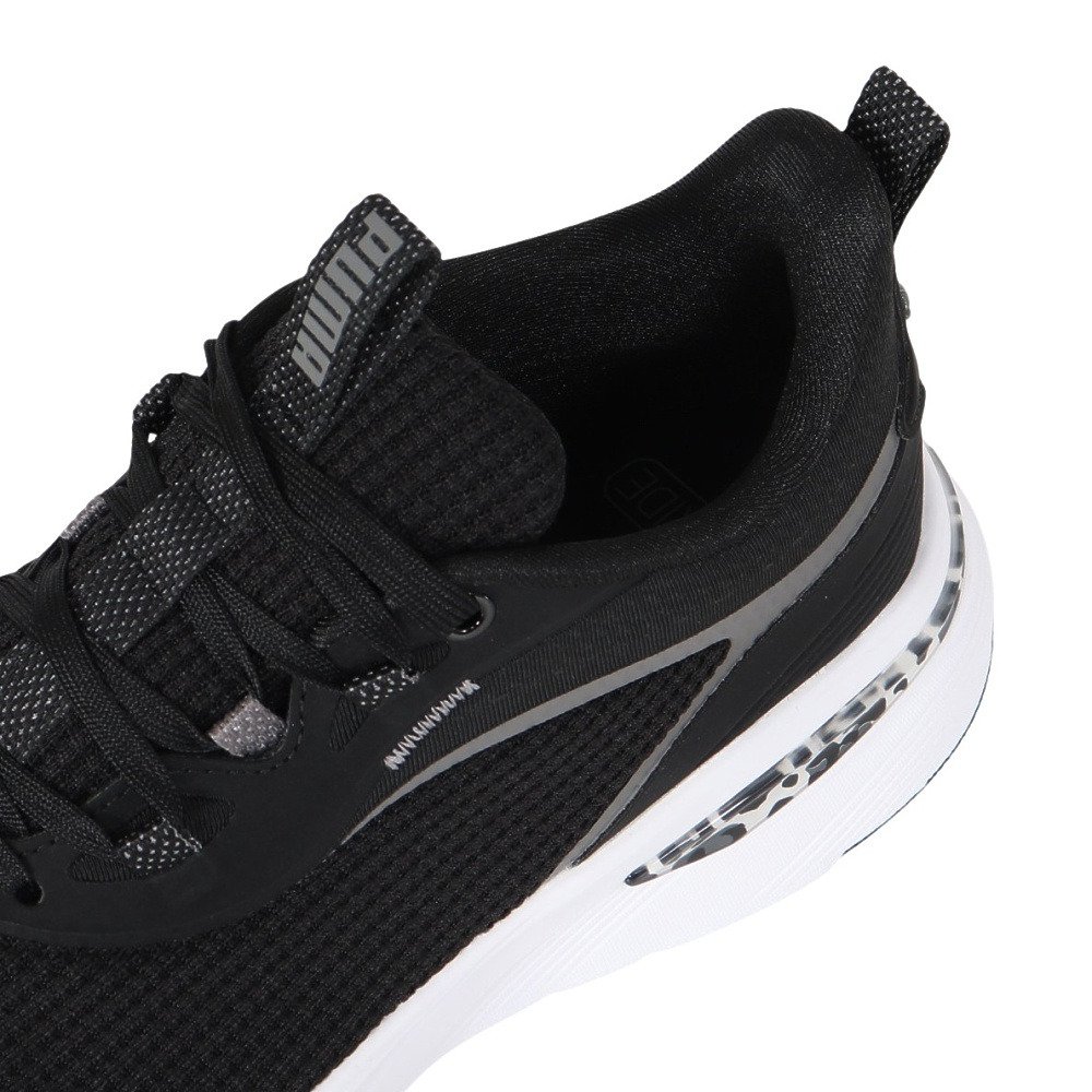 プーマ（PUMA）（レディース）スニーカー スポーツシューズ ソフトライド チャーム アニマル ブラック 31296701 カジュアルシューズ