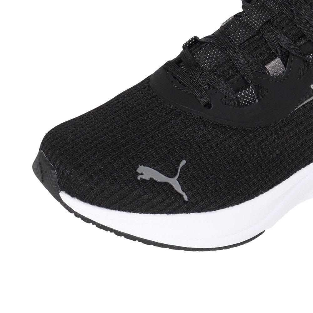 プーマ（PUMA）（レディース）スニーカー スポーツシューズ ソフトライド チャーム アニマル ブラック 31296701 カジュアルシューズ
