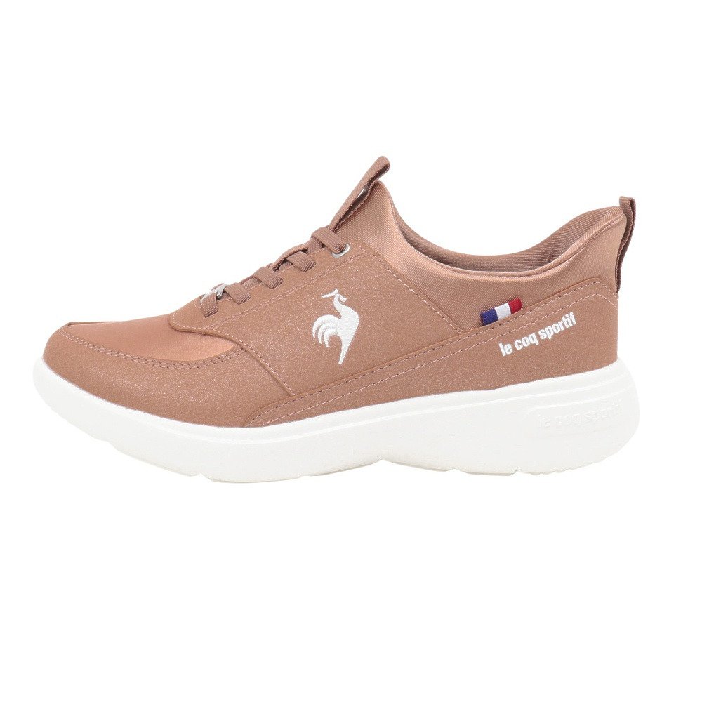 ルコックスポルティフ（lecoqsportif）（レディース）スニーカー スポーツシューズ LCSローヌ SI ピンク ホワイト LU6SSN00LZ PKWH カジュアル シューズ