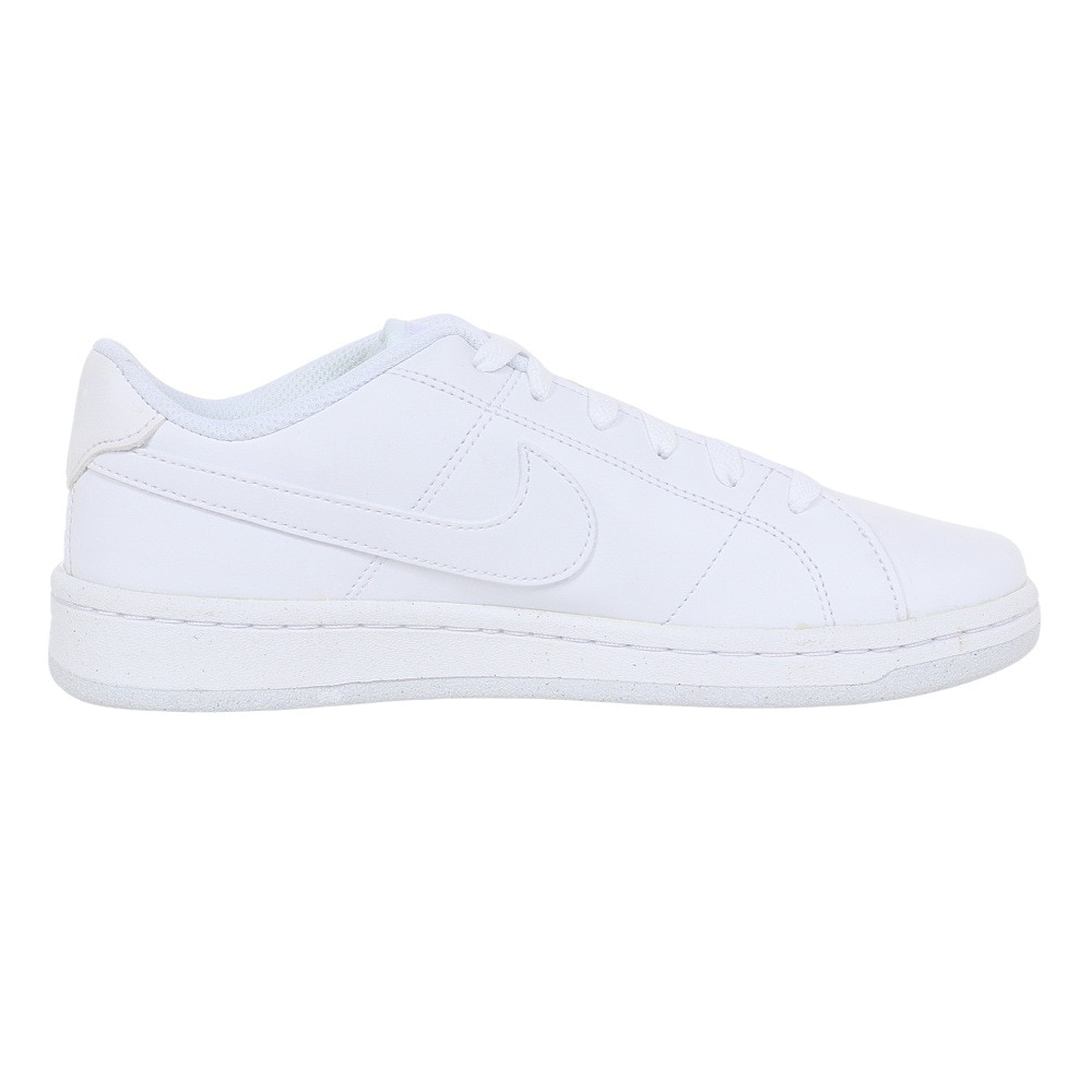 ナイキ（NIKE）（メンズ、レディース）スニーカー コート ロイヤル 2 NN ホワイト DH3159-100 スポーツシューズ  シンプル リサイクル 通学 学生 カジュアル