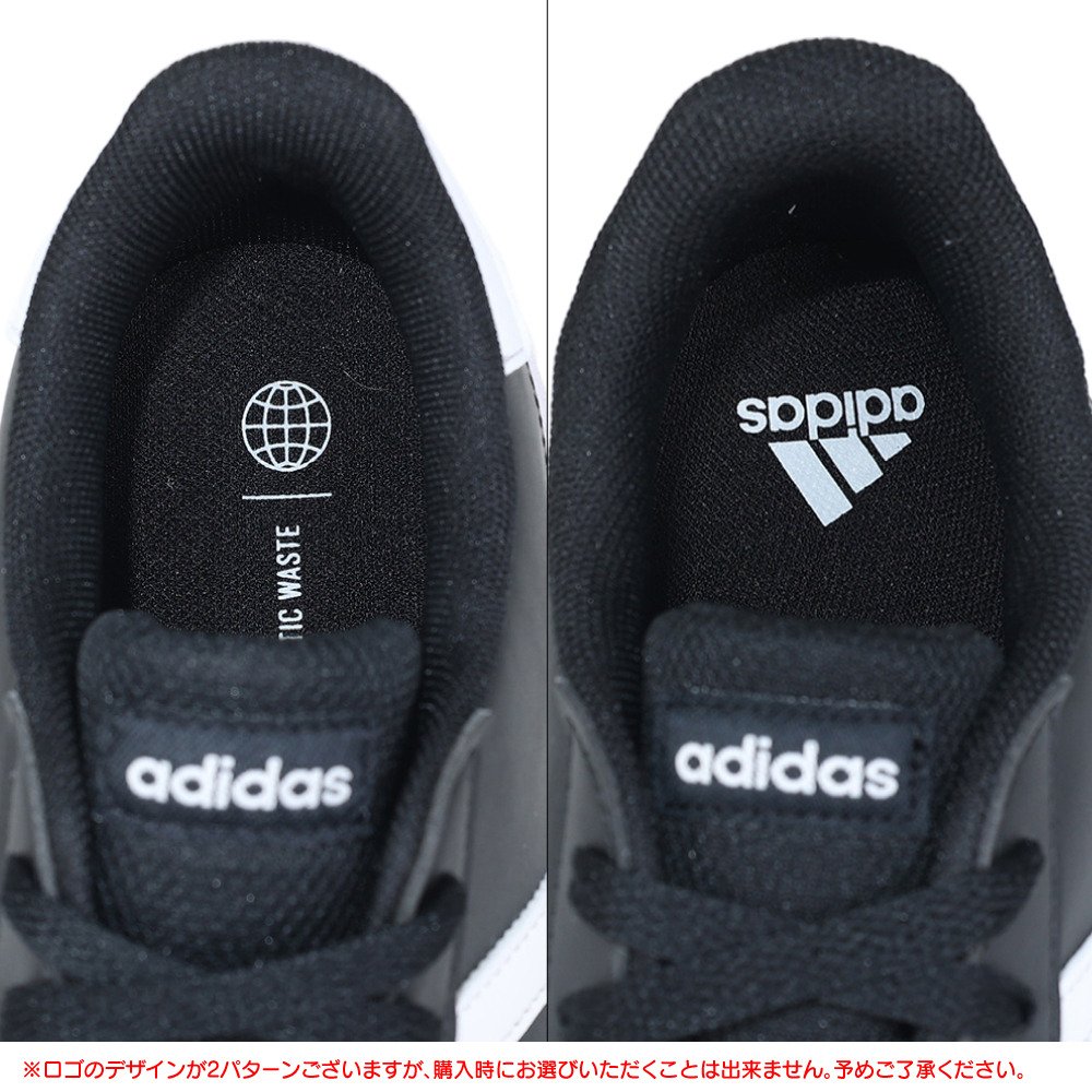 アディダス（adidas）（レディース、キッズ）スニーカー グランドコート LKK25-GW6503 GRANDCOURT
