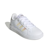 アディダス(adidas)(キッズ)スニーカー グランドコート ライフスタイル レース テニス キッズ GY2326 IG4830 スポーツシューズ