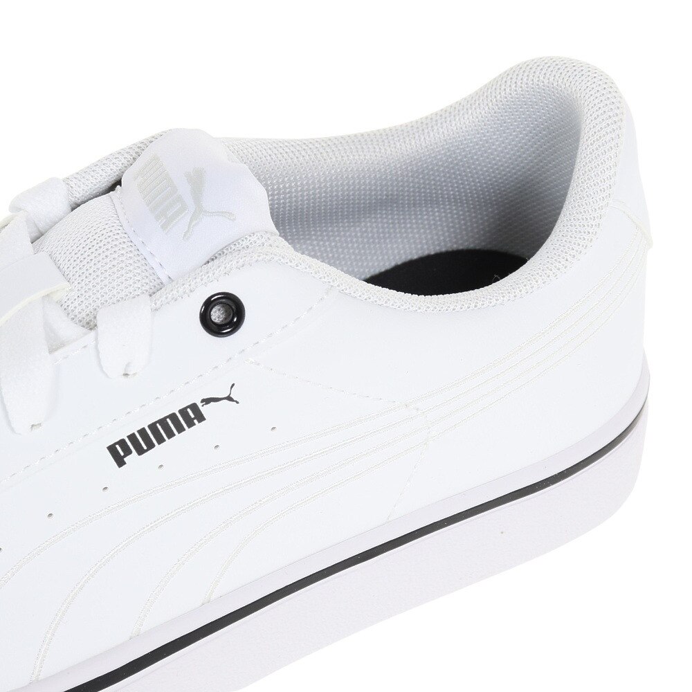 プーマ（PUMA）（レディース）V コート バルク EB 白 ホワイト 38990801 スニーカー スポーツシューズ レディース 靴 シューズ 普段履き タウンユース