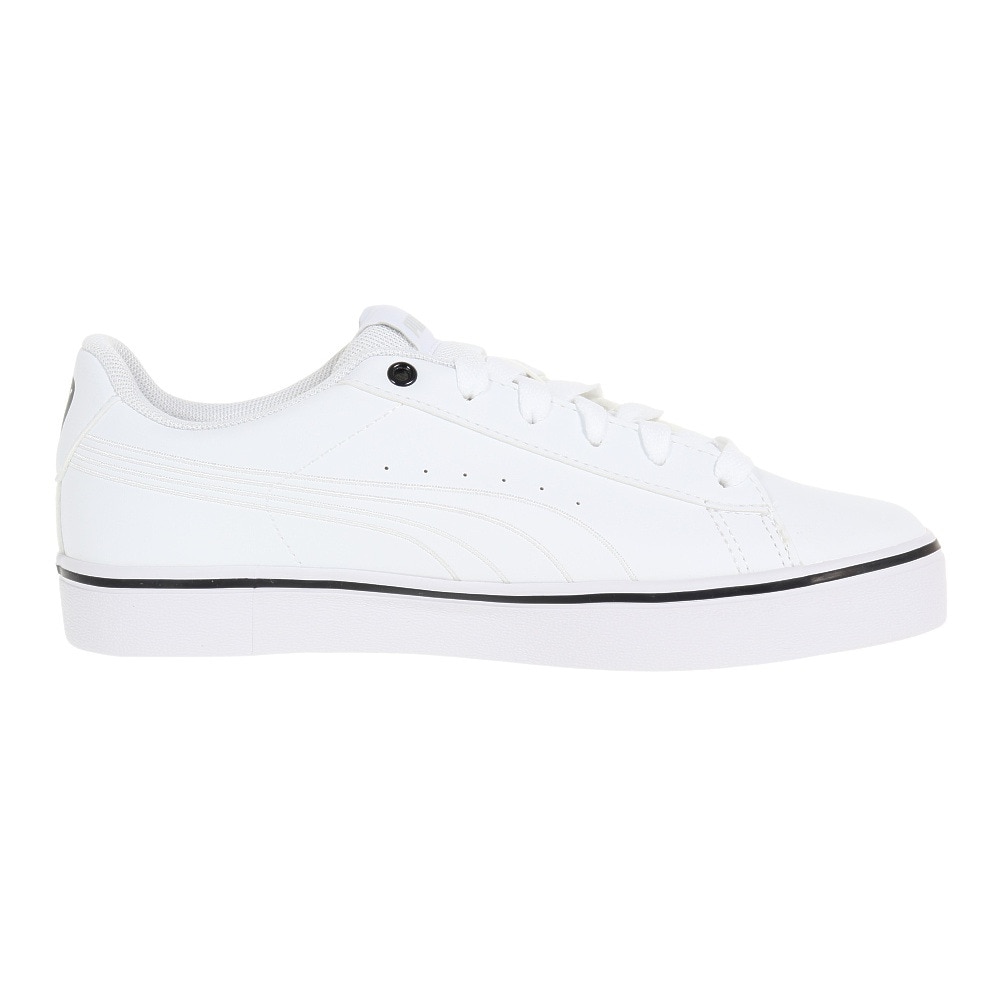 プーマ（PUMA）（レディース）V コート バルク EB 白 ホワイト 38990801 スニーカー スポーツシューズ レディース 靴 シューズ 普段履き タウンユース