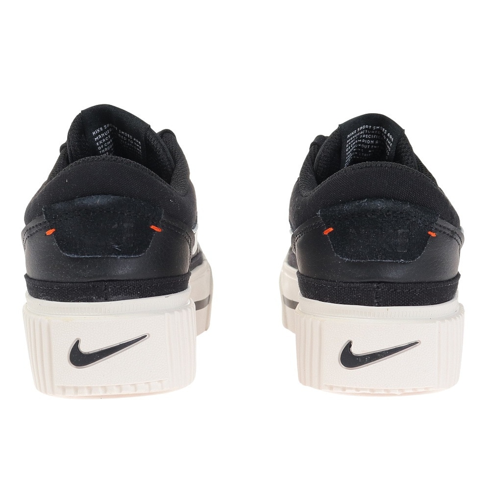 ナイキ（NIKE）（レディース）スニーカー ウィメンズ コート レガシー リフト ブラック DM7590-001 タウン カジュアル シューズ 厚底 普段履き 街履き 運動靴
