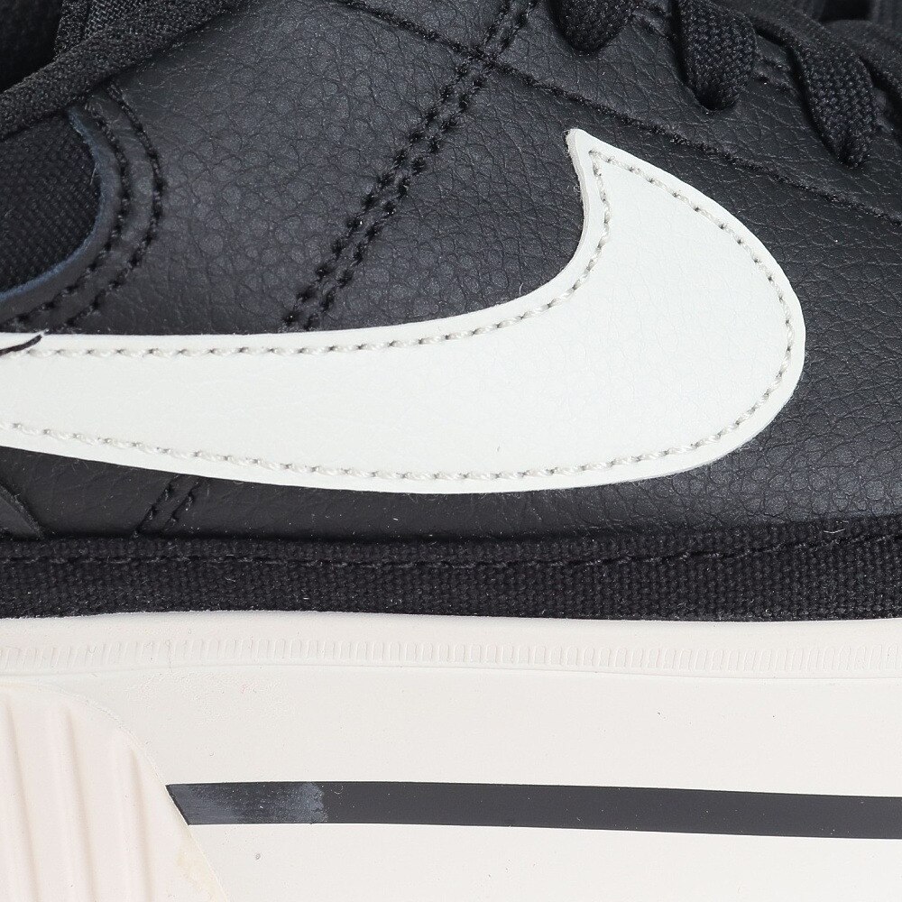 ナイキ（NIKE）（レディース）スニーカー ウィメンズ コート レガシー リフト ブラック DM7590-001 タウン カジュアル シューズ 厚底 普段履き 街履き 運動靴