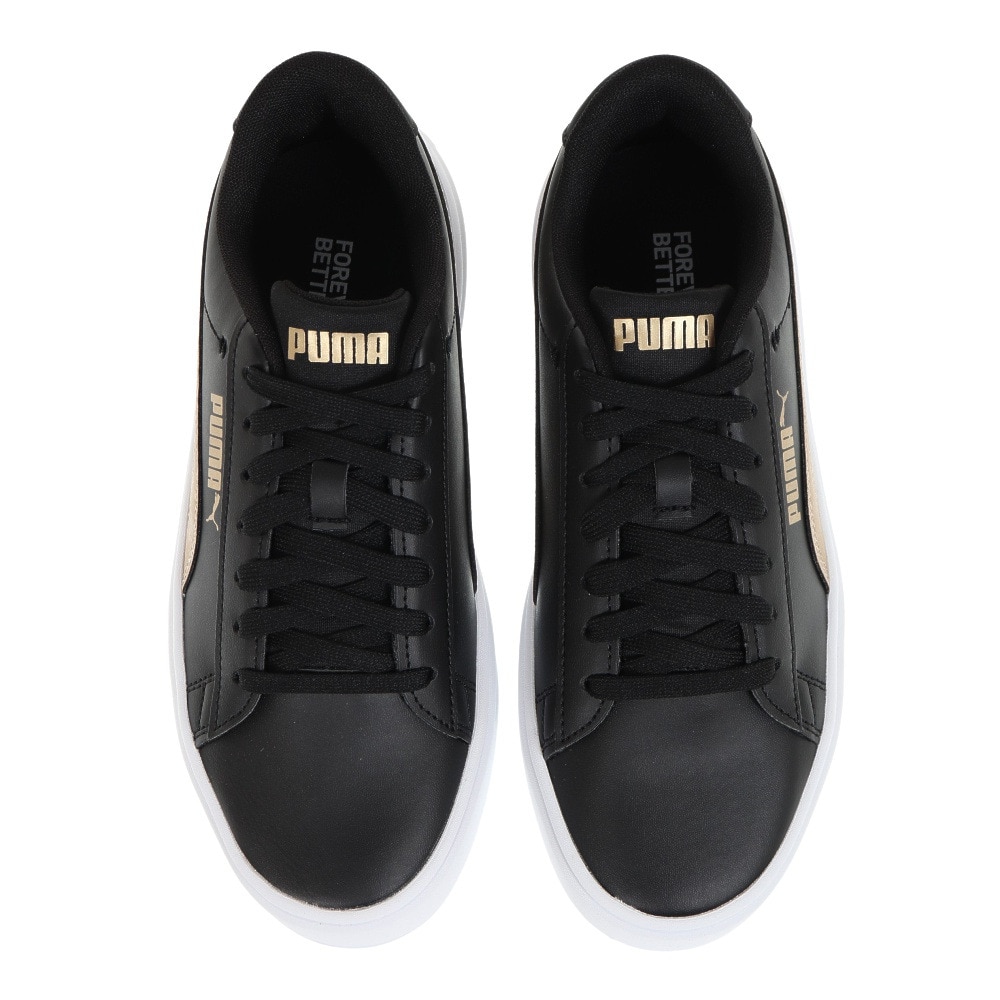 プーマ（PUMA）（レディース）スニーカースマッシュプラットフォームV3 SM ブラック 38940201 スポーツ シューズ 厚底 タウン デイリーユース