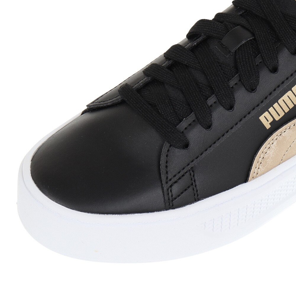 プーマ（PUMA）（レディース）スニーカースマッシュプラットフォームV3 SM ブラック 38940201 スポーツ シューズ 厚底 タウン デイリーユース