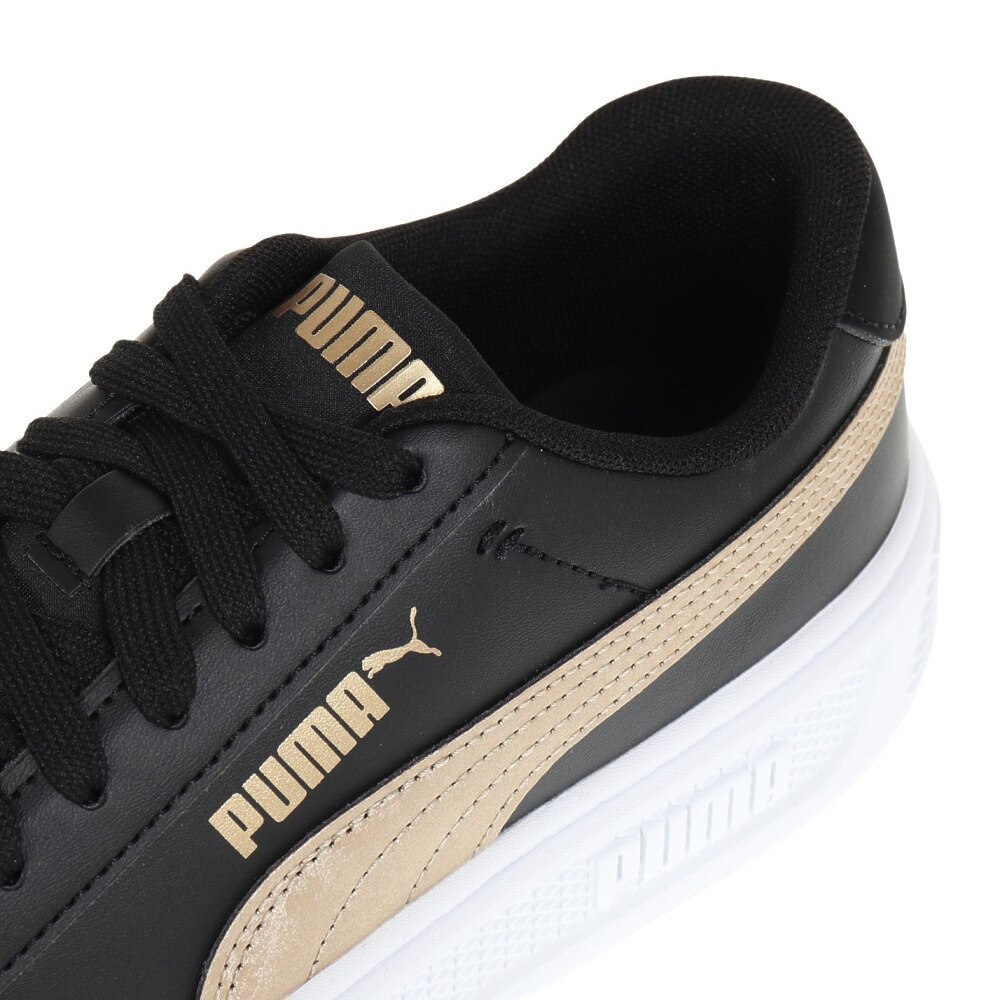 プーマ（PUMA）（レディース）スニーカースマッシュプラットフォームV3 SM ブラック 38940201 スポーツ シューズ 厚底 タウン デイリーユース