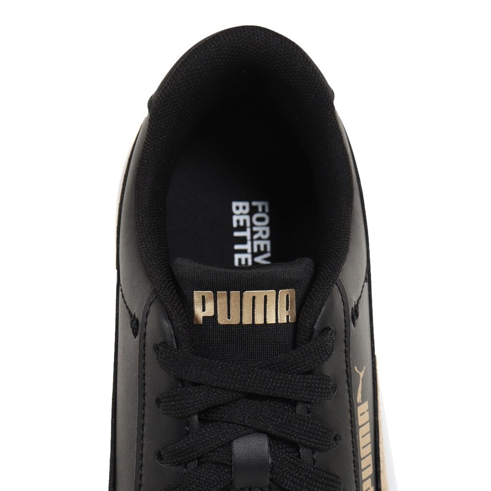 プーマ（PUMA）（レディース）スニーカースマッシュプラットフォームV3 SM ブラック 38940201 スポーツ シューズ 厚底 タウン デイリーユース