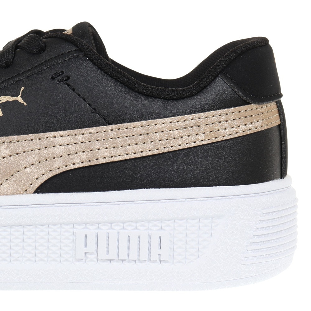 プーマ（PUMA）（レディース）スニーカースマッシュプラットフォームV3 SM ブラック 38940201 スポーツ シューズ 厚底 タウン デイリーユース