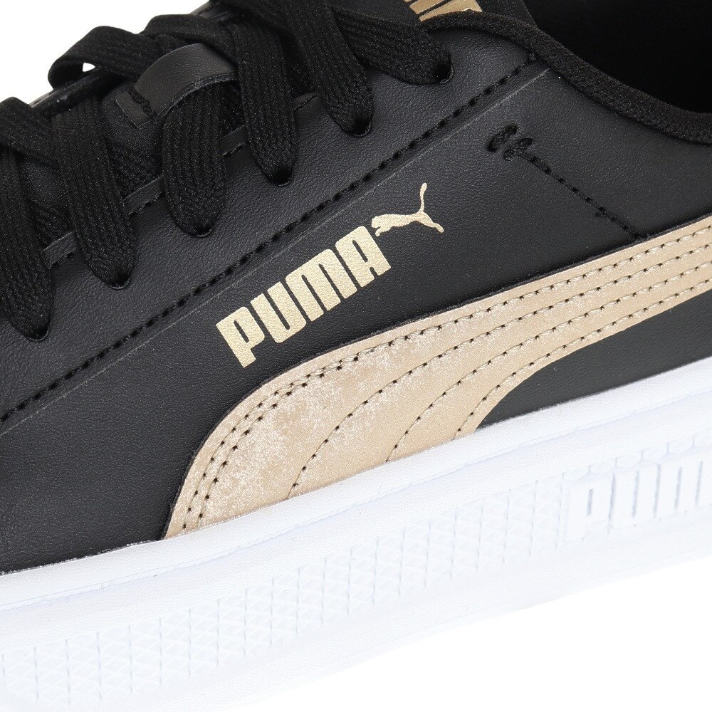 プーマ（PUMA）（レディース）スニーカースマッシュプラットフォームV3 SM ブラック 38940201 スポーツ シューズ 厚底 タウン デイリーユース