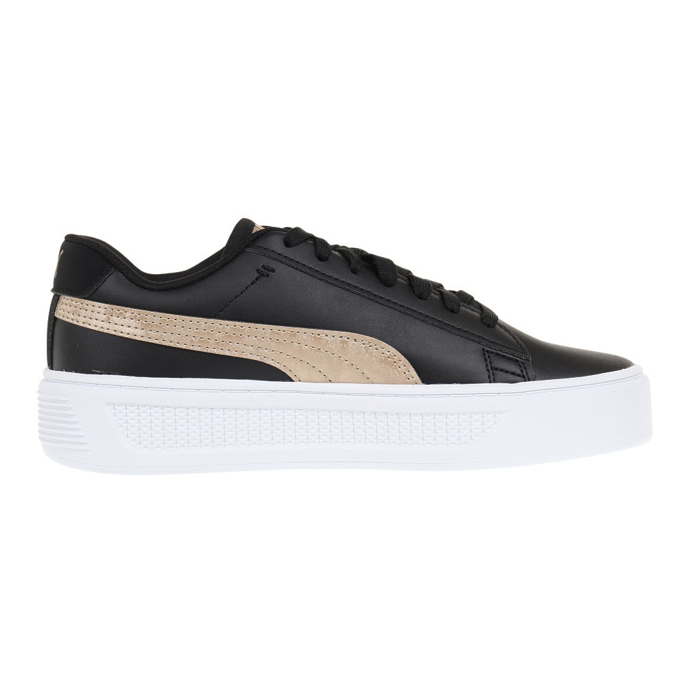 プーマ（PUMA）（レディース）スニーカースマッシュプラットフォームV3 SM ブラック 38940201 スポーツ シューズ 厚底 タウン デイリーユース