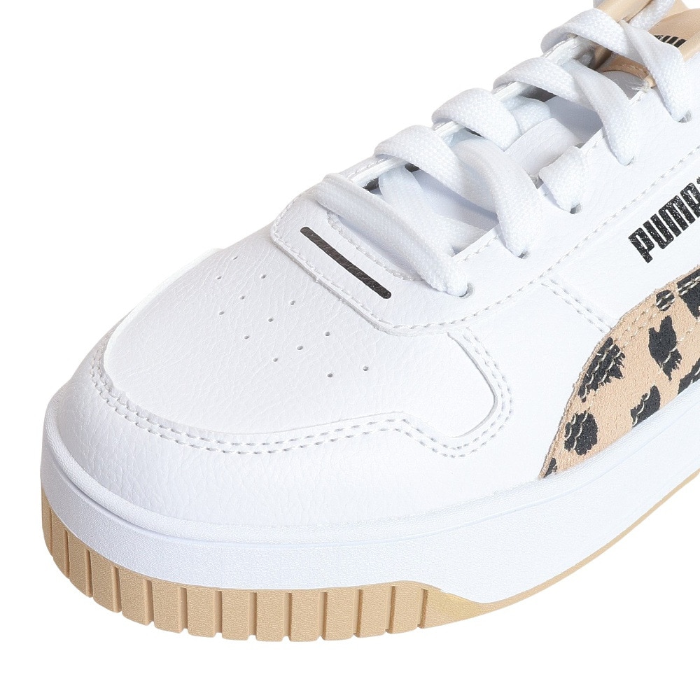 プーマ（PUMA）（レディース）スニーカー カリーナ ストリート アニマル ホワイト 39194001 スポーツ ウォーキング シューズ タウン 普段使い 厚底