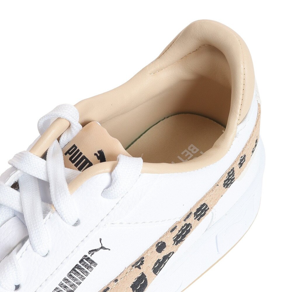 プーマ（PUMA）（レディース）スニーカー カリーナ ストリート アニマル ホワイト 39194001 スポーツ ウォーキング シューズ タウン 普段使い 厚底
