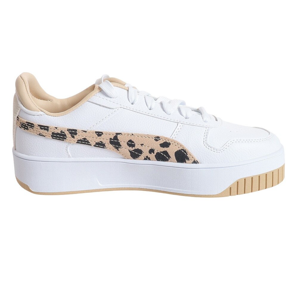 プーマ（PUMA）（レディース）スニーカー カリーナ ストリート アニマル ホワイト 39194001 スポーツ ウォーキング シューズ タウン 普段使い 厚底