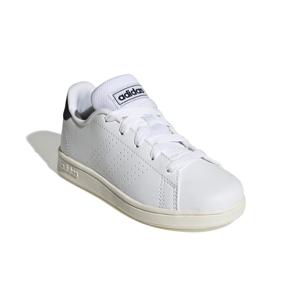 アディダス（adidas）（レディース）スニーカー キッズ アドバンコート ライフスタイル レース GW6487 スポーツシューズ ジュニア 紐靴 通学 学校