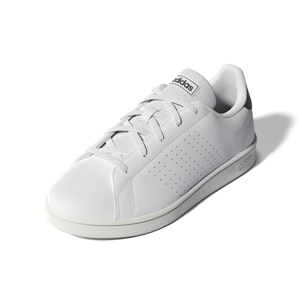 アディダス（adidas）（レディース）スニーカー キッズ アドバンコート ライフスタイル レース GW6487 スポーツシューズ ジュニア 紐靴 通学 学校