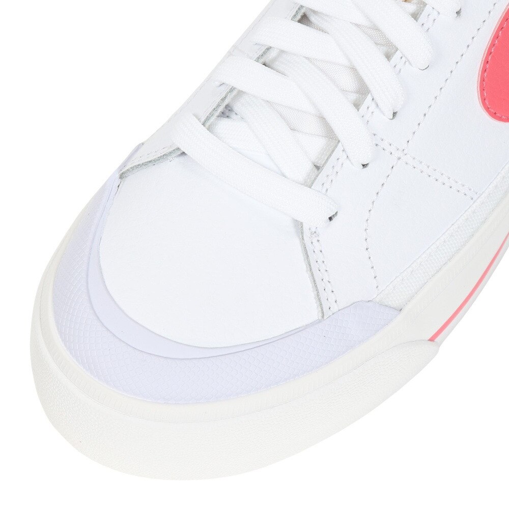 ナイキ（NIKE）（レディース）スニーカー ウィメンズ コート レガシー リフト ホワイト DM7590-102 タウン カジュアル シューズ 厚底 普段履き 街履き