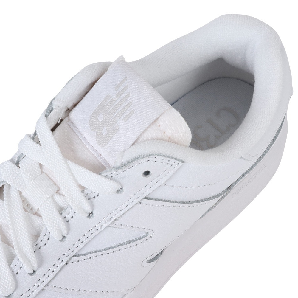 ニューバランス（new balance）（レディース）スポーツシューズ CT302C ホワイト CT302CLAD スニーカー 厚底 シンプル タウン 日常履き 旅行 かわいい